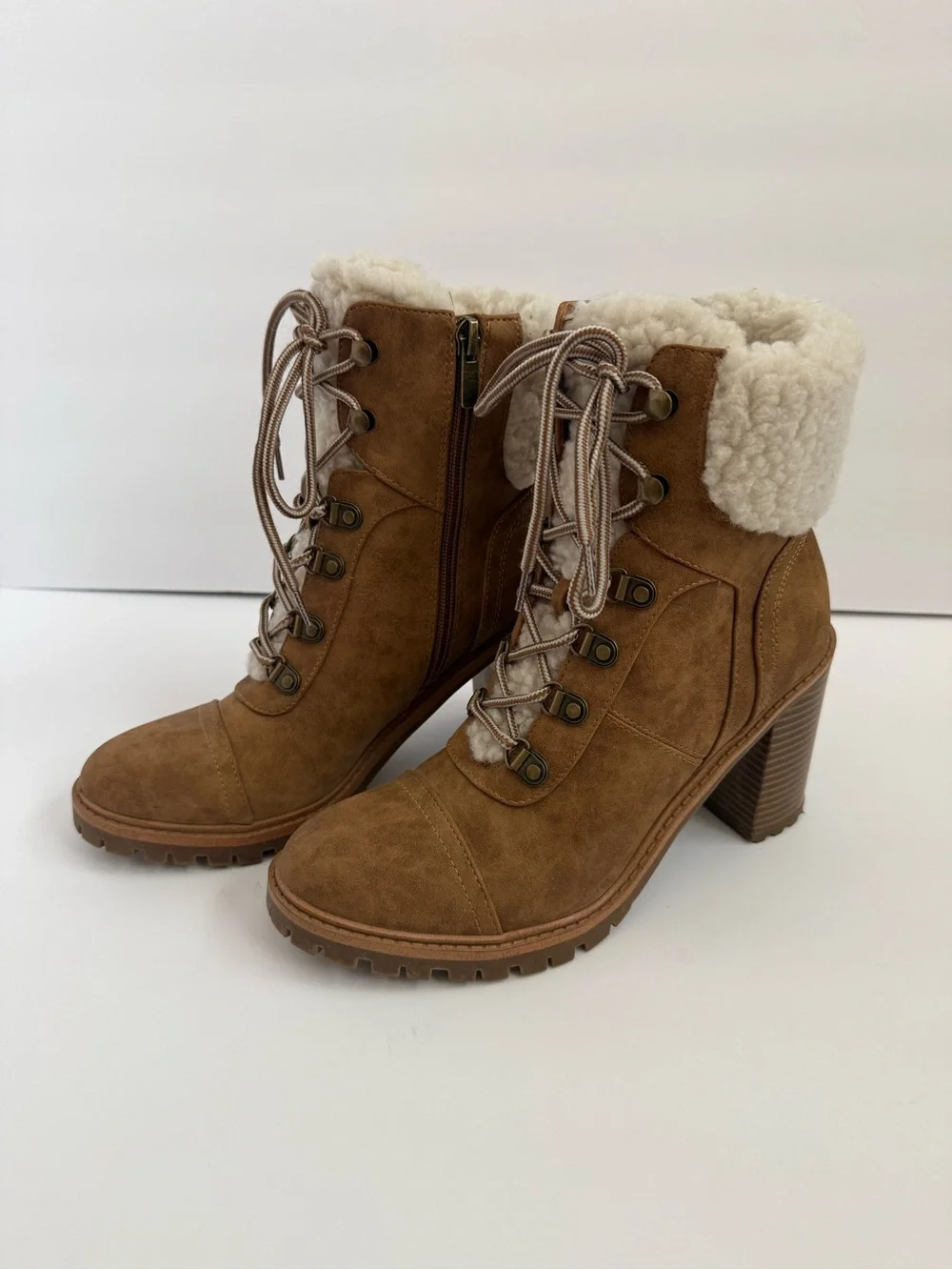 Nine West brown lace